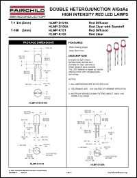 HLMP-D101A Datasheet
