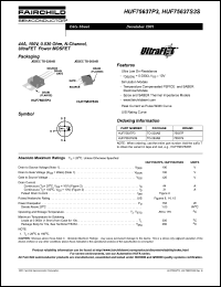 HUF75639S3S Datasheet