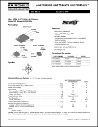 HUF75945P3 Datasheet