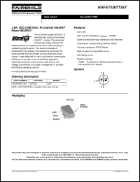 HUFA75307T3ST Datasheet