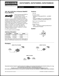 HUFA75343G3 Datasheet