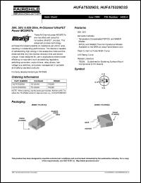 HUFA75329D3S Datasheet