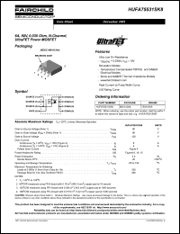 HUFA75531SK8 Datasheet
