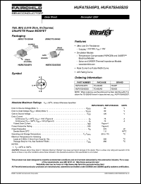 HUFA75545S3S Datasheet