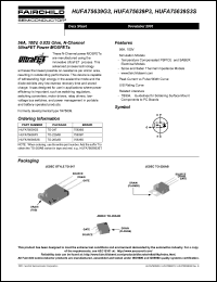 HUFA75639S3S Datasheet