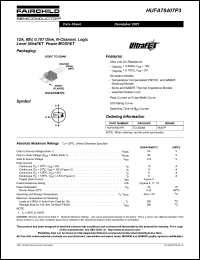 HUFA76407DK8T Datasheet