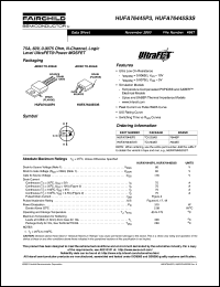 HUFA76445S3S Datasheet