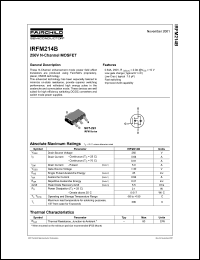 IRFM220B Datasheet