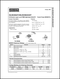 ISL9N306AS3ST Datasheet
