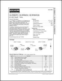 ISL9R860P2 Datasheet