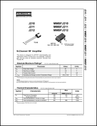 J211 Datasheet