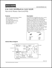 KA1H0165RN Datasheet