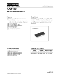 KA3012D02 Datasheet