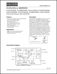 KA5L0365R Datasheet