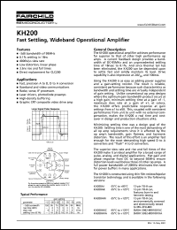 KH200 Datasheet