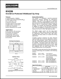 KH206 Datasheet