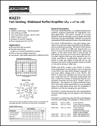 KH231 Datasheet
