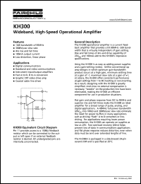 KH300 Datasheet