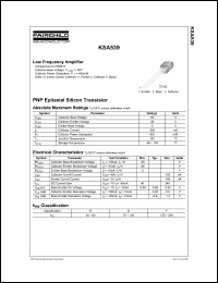 KSA539 Datasheet