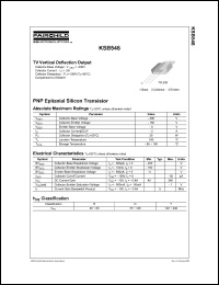 KSB546 Datasheet