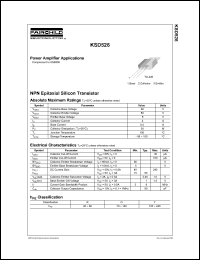 KSD526 Datasheet