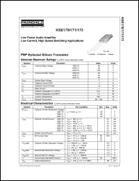 KSE171 Datasheet