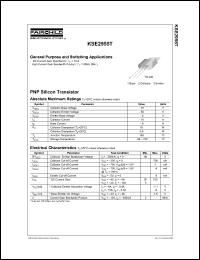 KSE2955T Datasheet