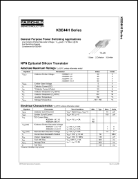 KSE44H Datasheet
