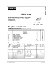 KSE45H Datasheet