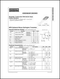 KSE802 Datasheet
