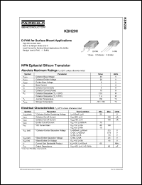 KSH200 Datasheet