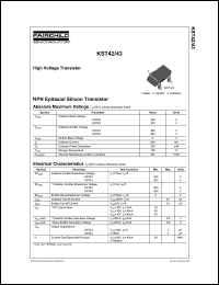 KST42 Datasheet