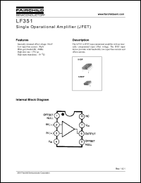 LF351 Datasheet
