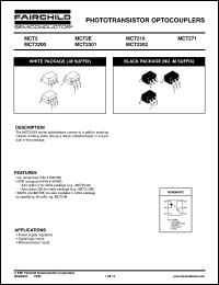 MCT2E Datasheet