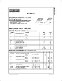 MJD32 Datasheet