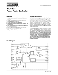 ML4821 Datasheet