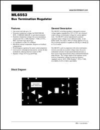 ML6553 Datasheet