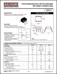 MOC119 Datasheet