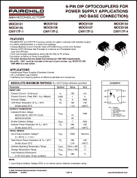 MOC8100-M Datasheet