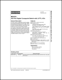 MSX532 Datasheet