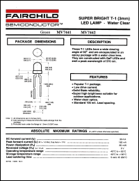 MV7441 Datasheet