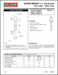 MV8715 Datasheet