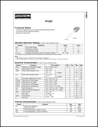 P1087 Datasheet