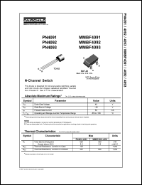 PN4092 Datasheet