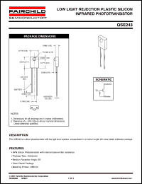 QSE243 Datasheet