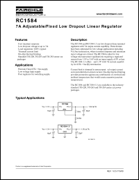 RC1584 Datasheet