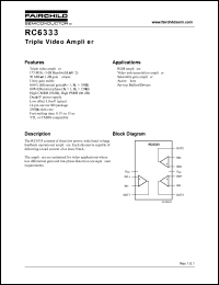 RC6333 Datasheet