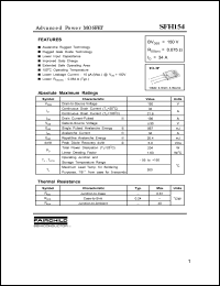 SFH154 Datasheet
