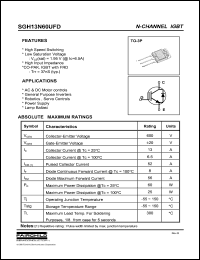 SGH13N60UFD Datasheet
