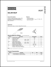 SGL5N150UF Datasheet